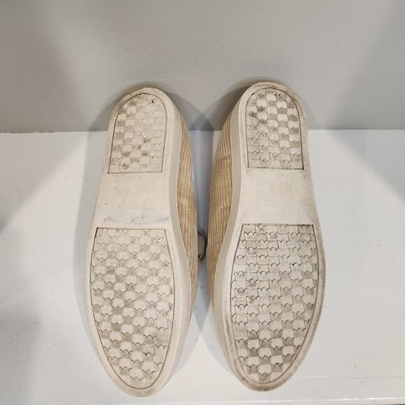 Birdies The Swift Slip On Shoes Corduroy Oatmeal Beige Sneakers Fall - Size 7 - Picture 6 of 7